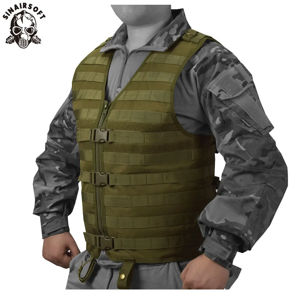 SINAIRSOFT Molle airsoft тактический жилет Камуфляжный жилет армейский военный CS открытый рыбалка охота снаряжение LY1802