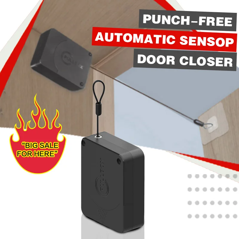 

Punch Free Sliding Door Automatic Door Closer Closing The Door At A Constant Speed New Upgrade Damping Buffer Door Closer