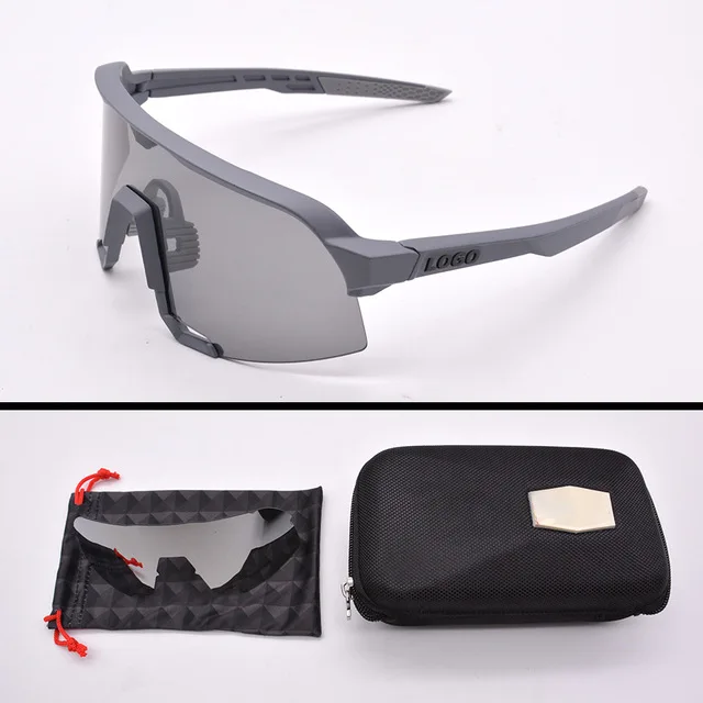 S3 Outdoor Sports Cycling Sunglasses 100 MTB Mountain Bike Cycling Goggles UV400 Peter Men Bicycle Glasses 3 lens Unisex Eyewear