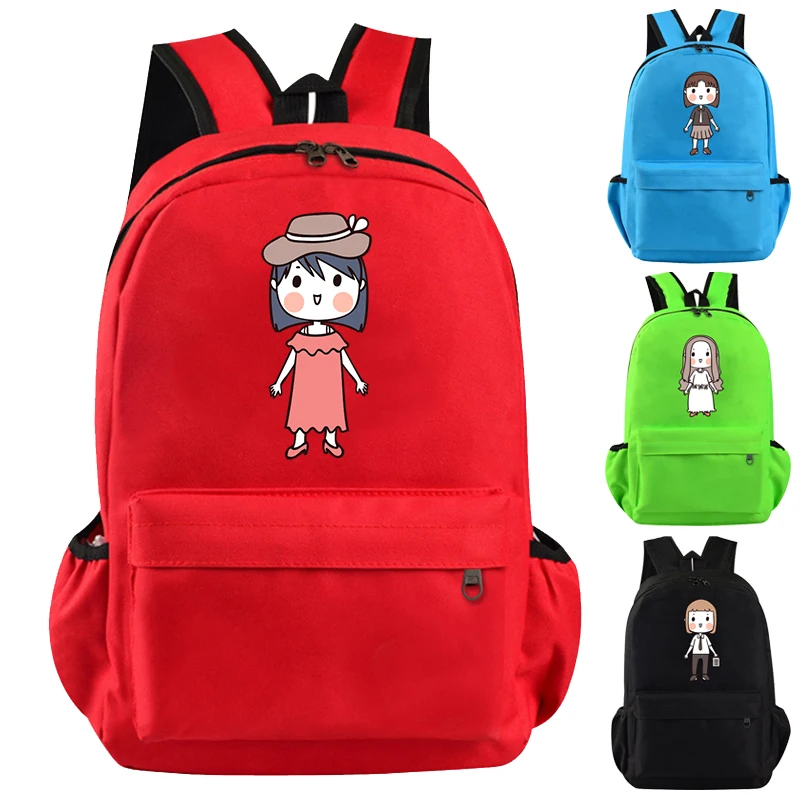 

Kawaii Waterproof Backpack Women Waterproof Candy Colors Backpacks Fancy High School Bags for Teenage Girl Cute Travel Rucksack