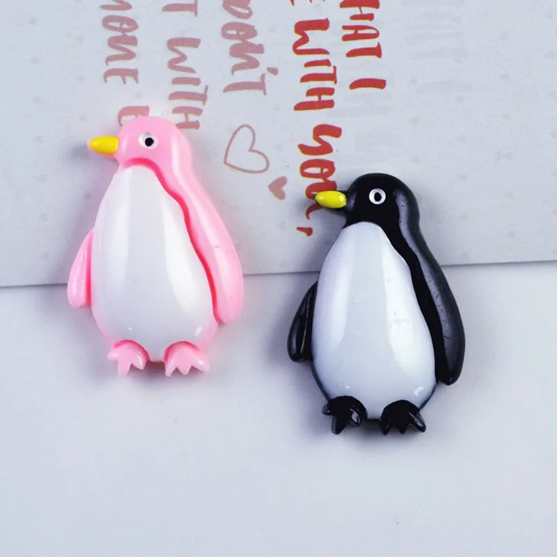 10 шт. брошь кавайная булавка броши Пингвин глянцевый из твердого металла шпильки