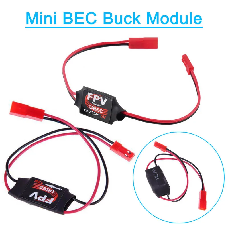 FPV DC-DC преобразователь понижающий модуль Mini BEC прочный для радиоуправляемого