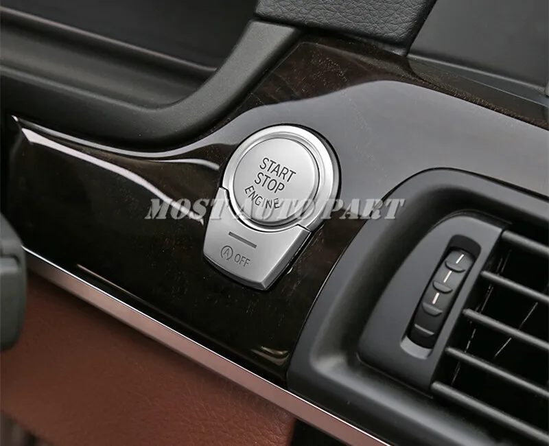 Внутренняя панель кнопки запуска и остановки двигателя для BMW 5 серии F10 F11 2011-2016