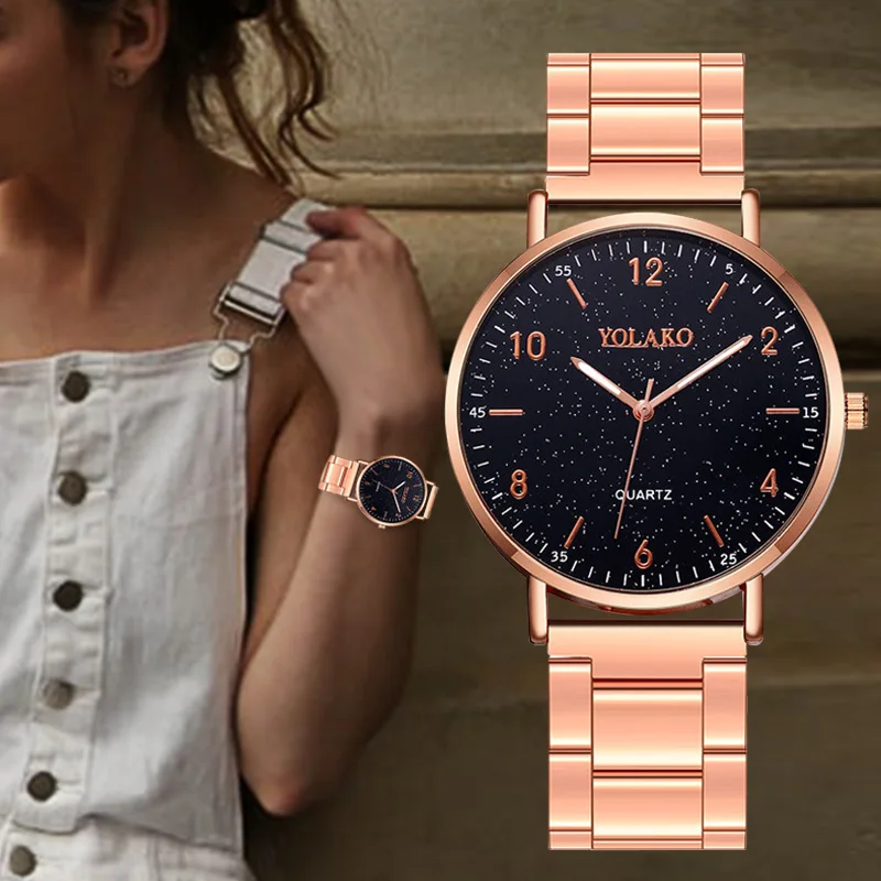 WJ-8934 звездное небо роскошные часы для женщин Горячая распродажа Женские с