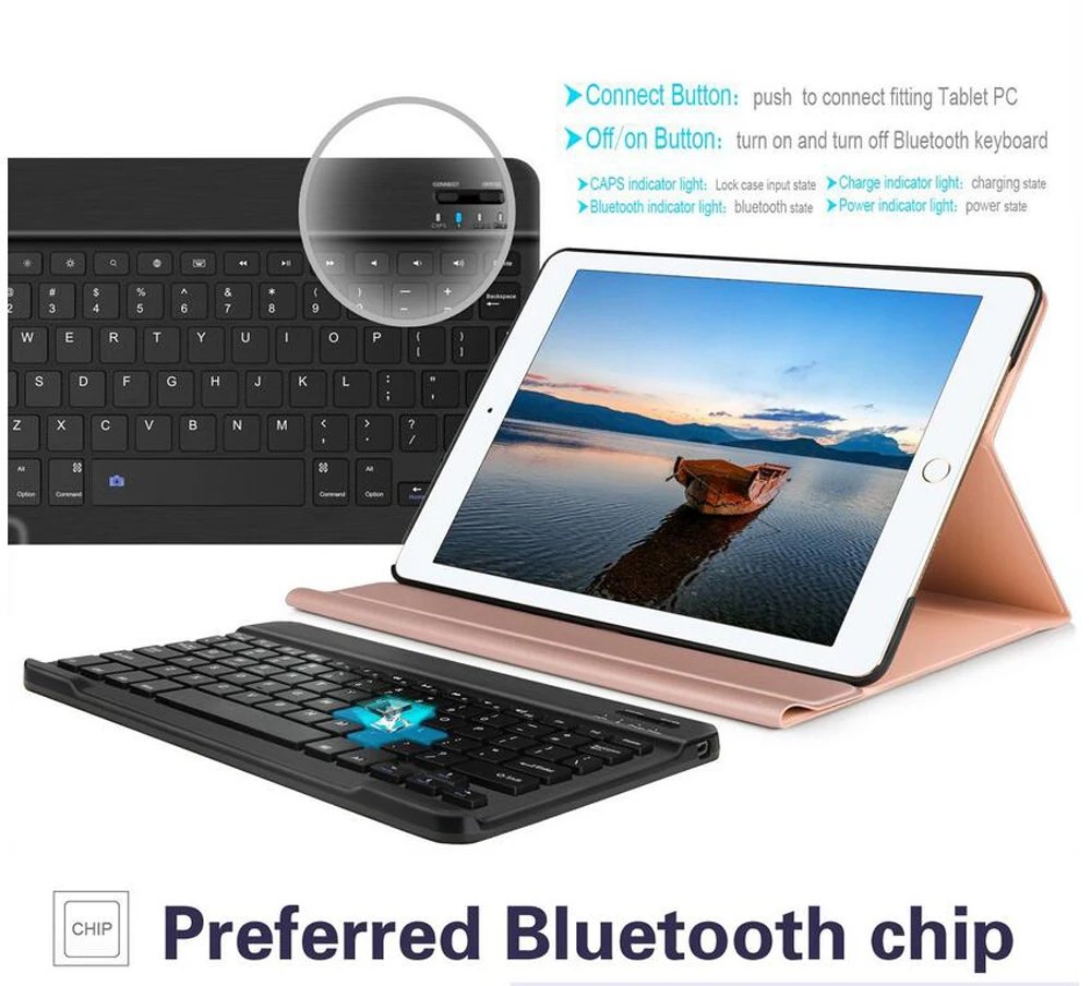 Для iPad Air 3 10 5 2019 5-дюймовый Pro 2017 чехол для клавиатуры Ультратонкий из