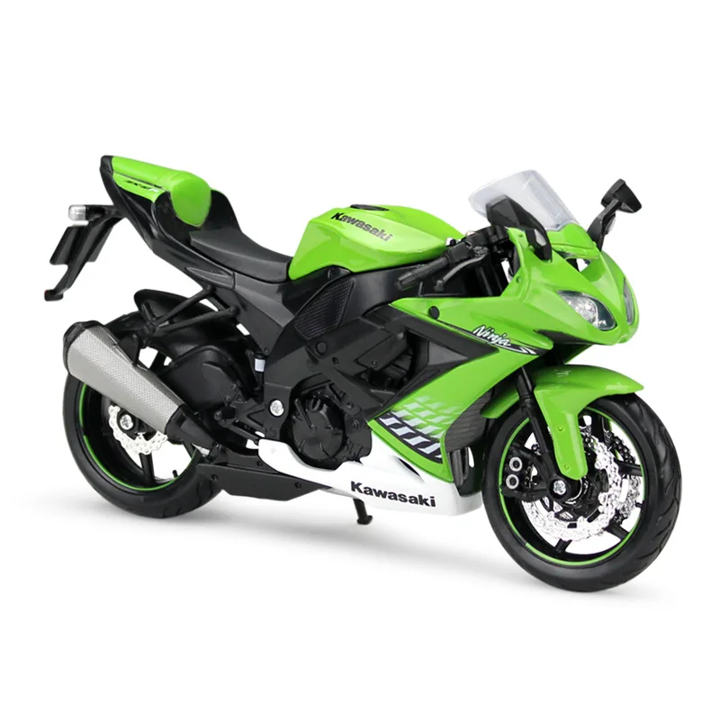 6 шт./лот оптовая продажа MAISTO масштаб 1/12 классический мотоцикл серии Kawasaki Ninja ZX 10R