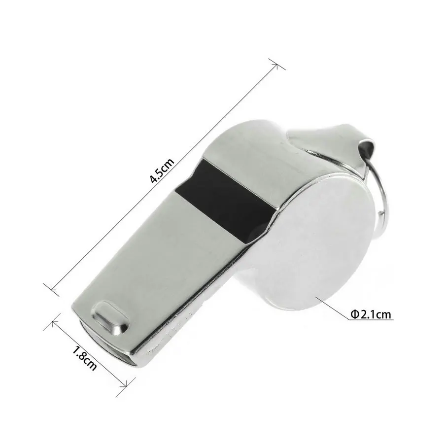 

Ready Stock 1pcs Rugby Party Training Metal Referee Sport Whistle School Soccer Football