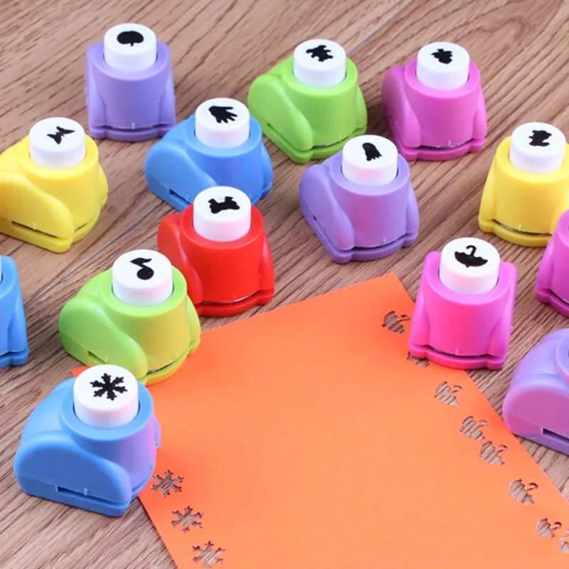 

1Pc Kid Mini Printing Paper Hand Shaper Scrapbook Tags Toys Creative Children Handmade DIY Punch Cutter CL5643 Educational Toys