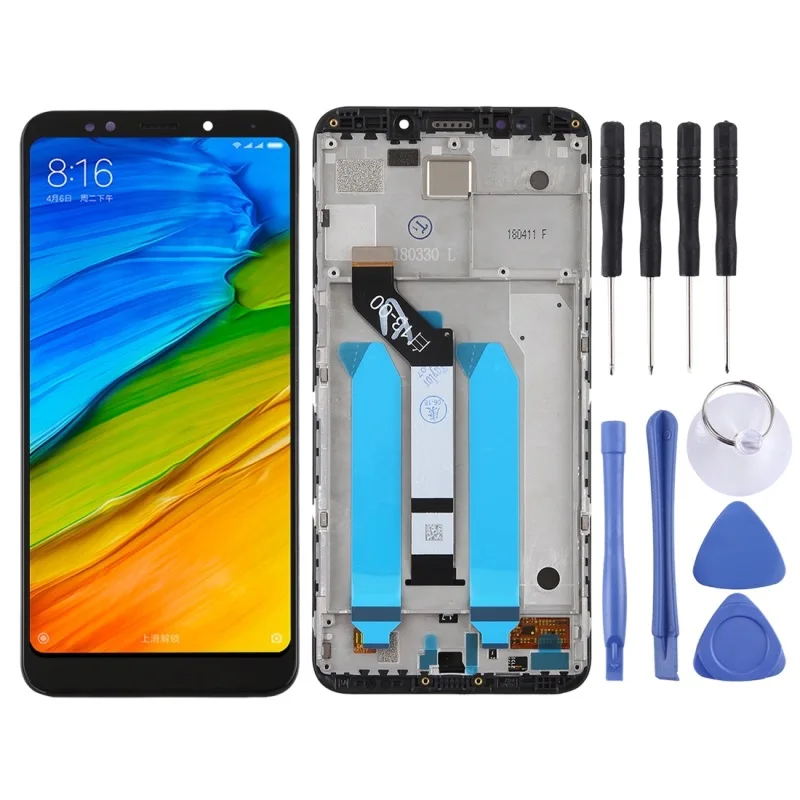 Качественный ЖК дисплей AA для Xiaomi Redmi 5 Plus сенсорный экран 10 точечный дигитайзер с