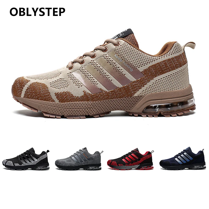 

OBSTESTEP 2020 men's casual shoes lightweight breathable couple jogging shoes outdoor sports ladies air cushion shoes