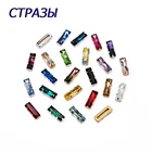 CTPA3bI Принцесса Багет с когтями сшитые Стразы Драгоценности стеклянные бусины алмазные Необычные камни DIY ремесла женские джинсы танцевальное платье