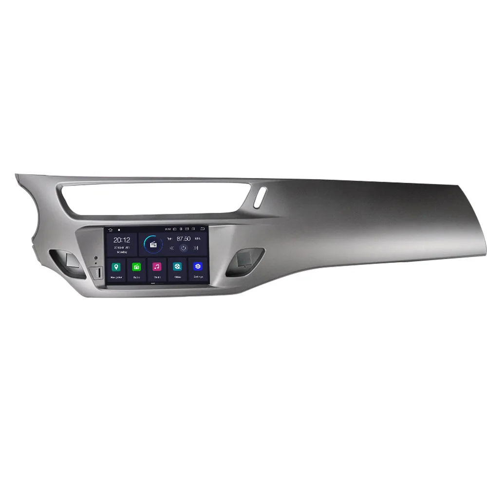Android 9.0 4G 64G Android 9,0 64GB Автомобильный dvd-плеер gps ГЛОНАСС навигация для Citroen C3 DS3 2010- авто радио Coche стерео Мультимедийный Плеер - Цвет: Android 9.0 4G 64G
