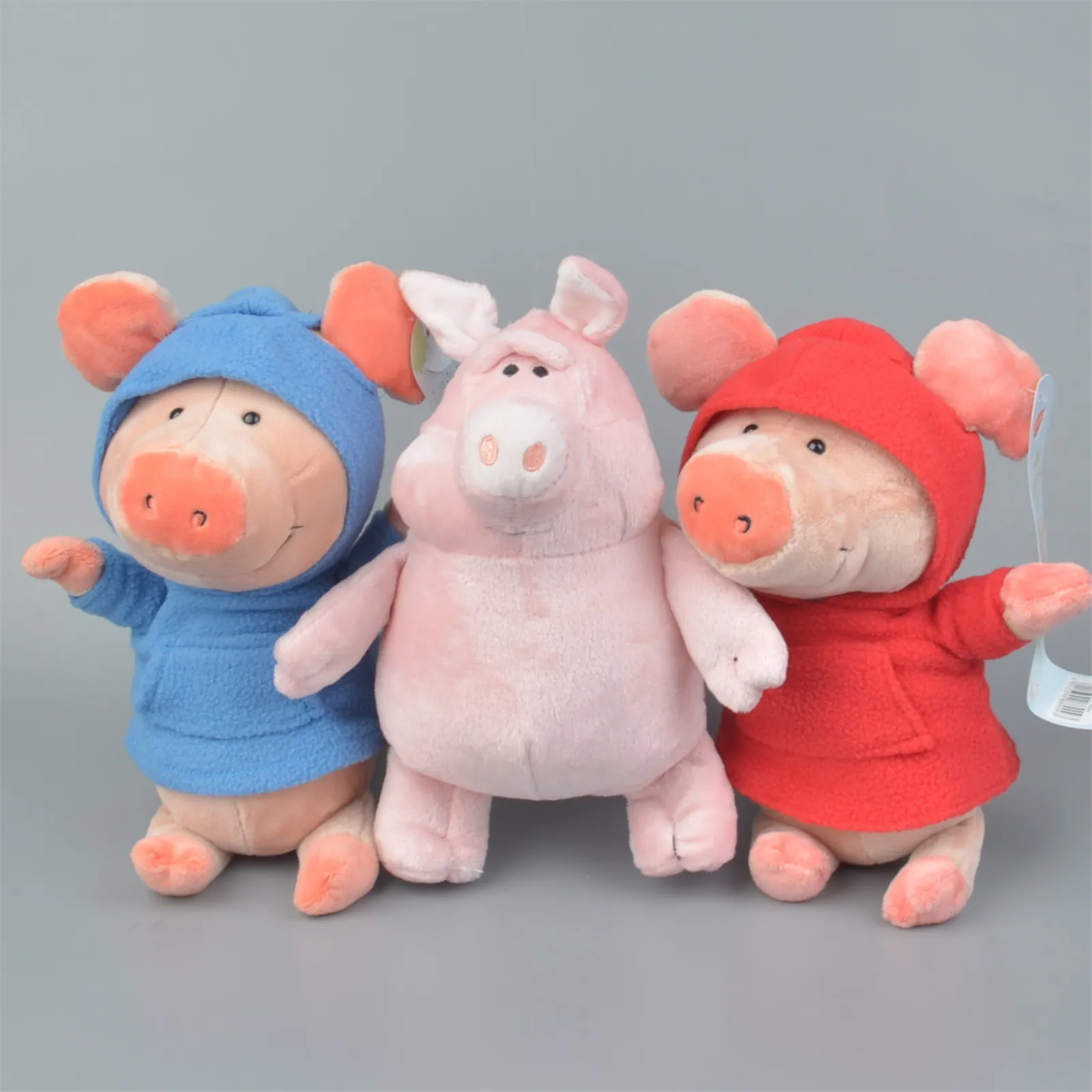 20 см-30 см розовый цвет Свинья красный и синий вилби bad Pig Мягкие плюшевые игрушки
