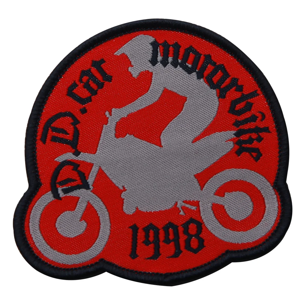 Индивидуальные этикетки типа флажок на футболку “Embroiedred одежды изготовленные