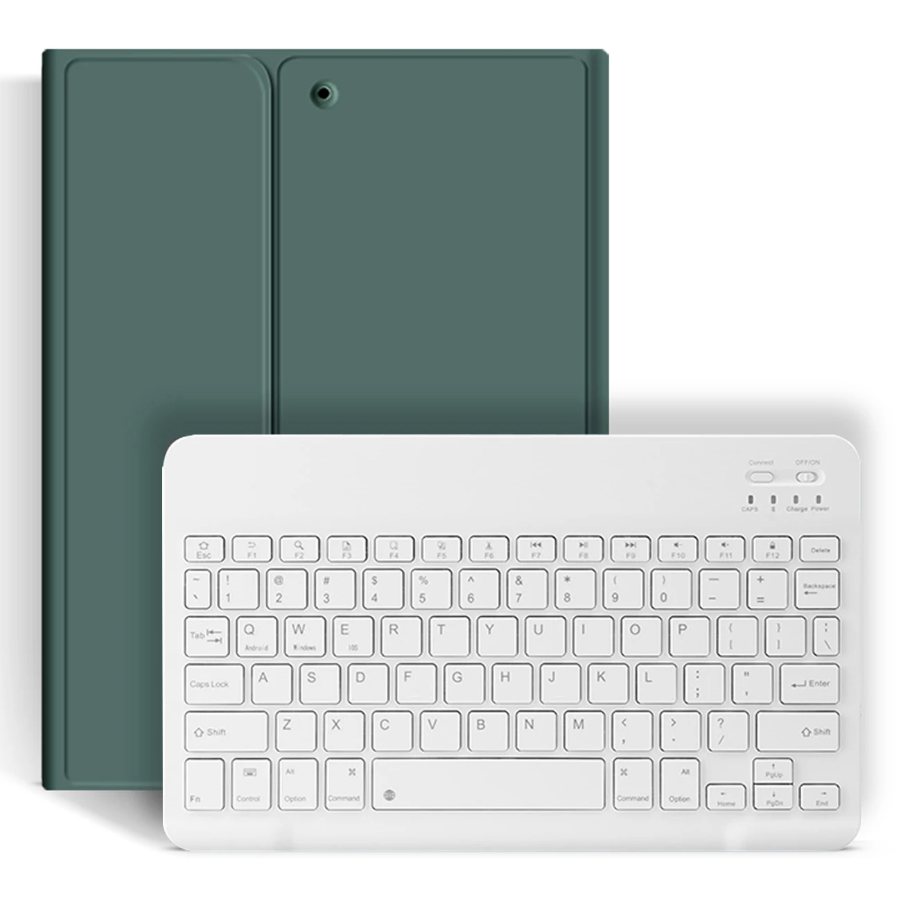

Чехол с клавиатурой 4-го поколения для iPad, съемный чехол с беспроводной Bluetooth клавиатурой, чехол с держателем для карандашей для Ipad Air4, чехол ...