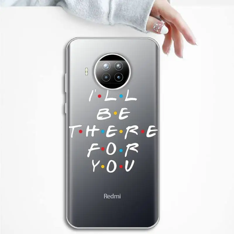

Central Perk Coffee friends tv show Phone Case Transparent Clear for Xiaomi Redmi note 10 t 8 9 pro lite 11
