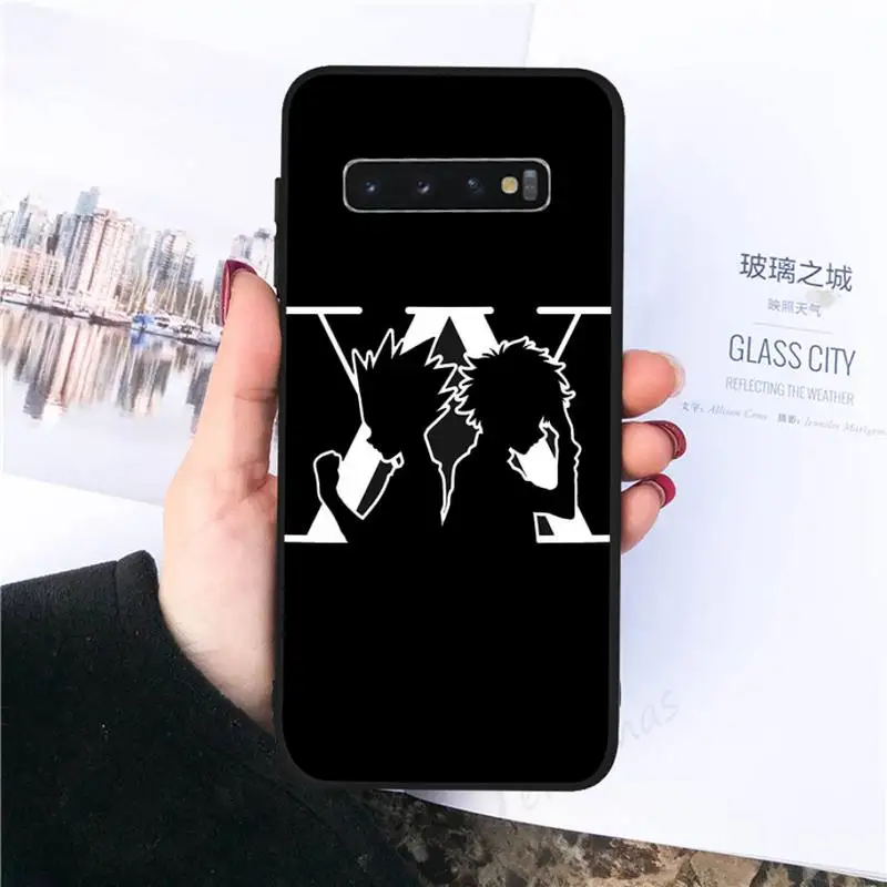 

Anime Hunter x Hunters Phone Case For Samsung galaxy S 7 8 9 10 20 edge A 6 10 20 30 50 51 70 note 10 plus