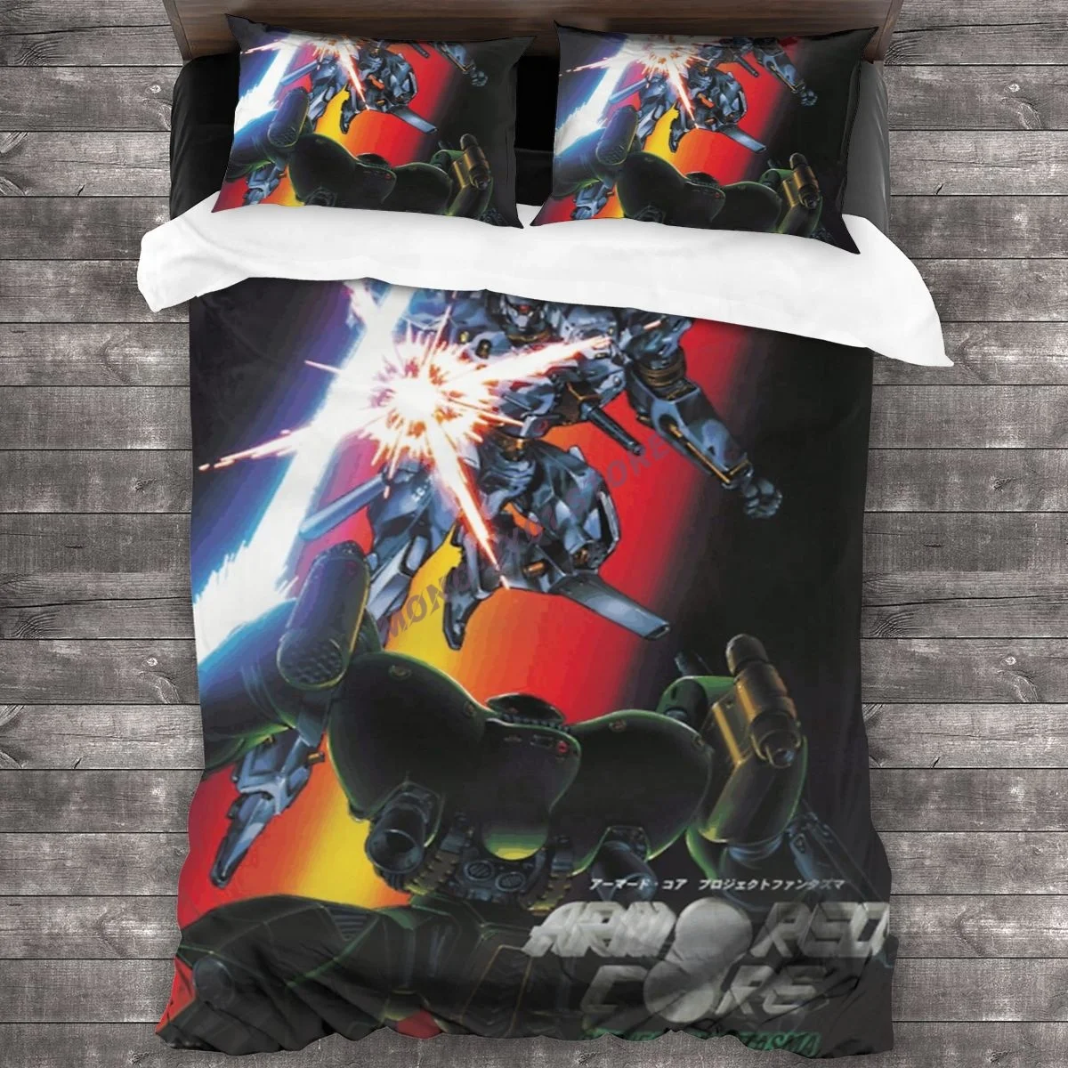 

Armored Core Project Phantasma Bedding Set Duvet Cover Pillowcases Comforter Bedding Sets Bedclothes
