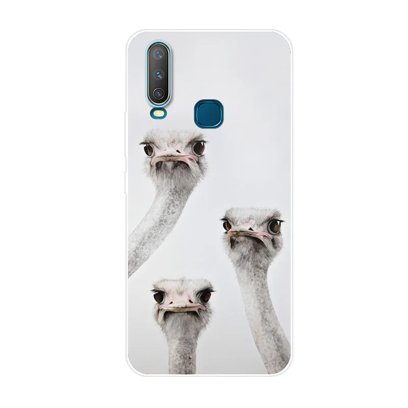 Силиконовый чехол для мобильного телефона чехол для Vivo Y17 Y15 Y95 Y91 Y91C Y83 Y81 V11 V11i V15 V15 Pro V9 чехол из мягкого ТПУ для Vivo Y91C Y 17 V15Pro 15