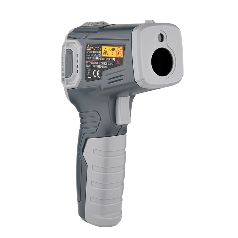 Infrared Thermometer Digital IR Laser Temperature Meter Pyrometer Imager Hygrometer Non Contact termometro C/F Light Alarm enlarge