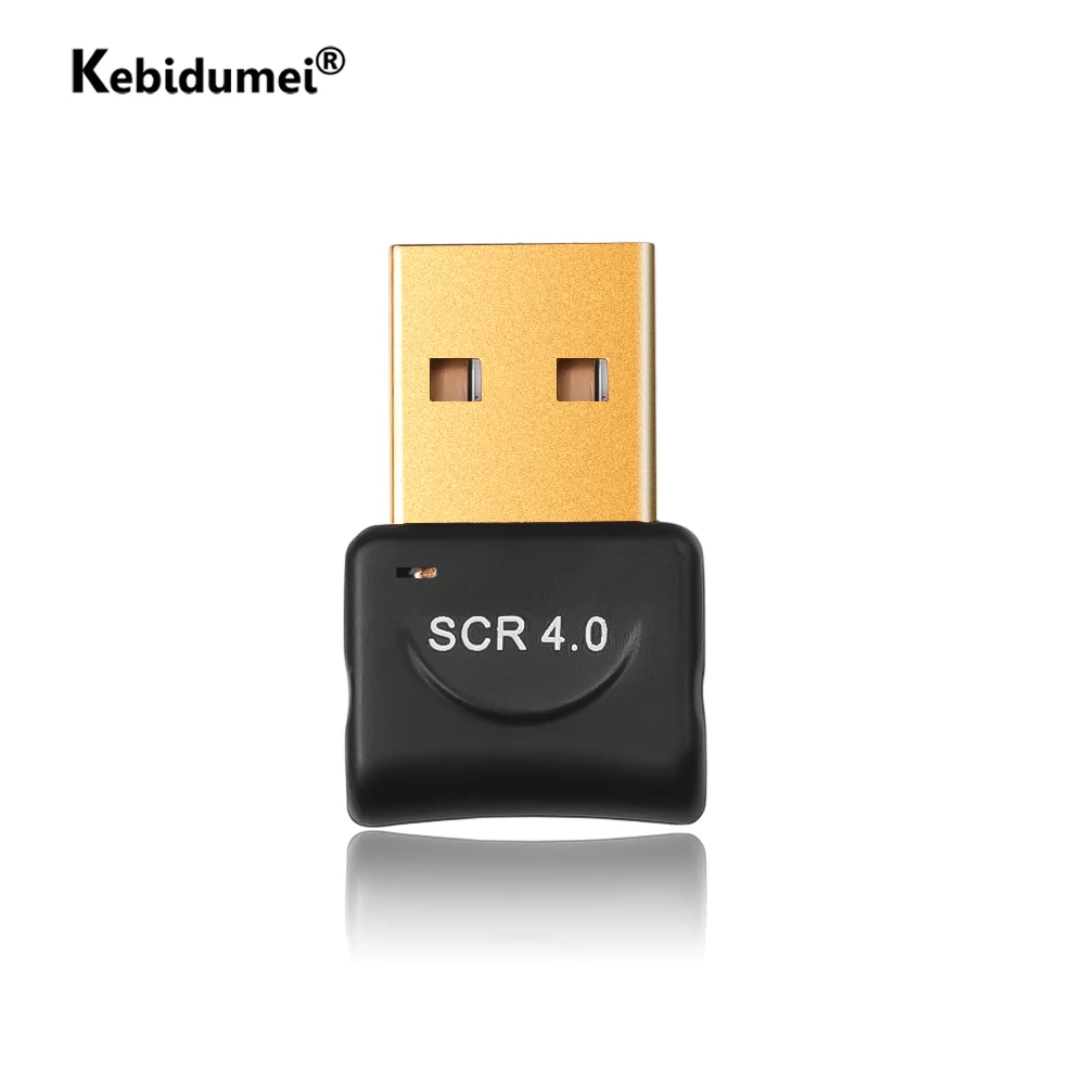 

Kebidumei USB Bluetooth Dongle Adapter For Computer PC Mouse Keyboard Aux Bluetooth 4.0 Speaker Music Receiver Transmitter