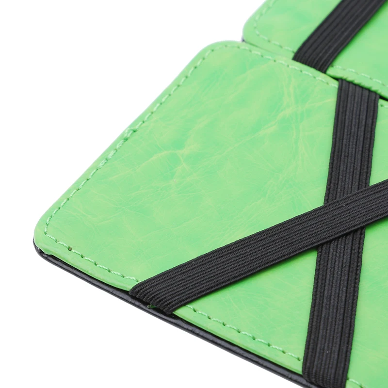 

New Fashion PU Card Holder Men Wallet Mini Neutral Magic Wallets High Quality Mini Magic Credit Card Business Card Holder Purse