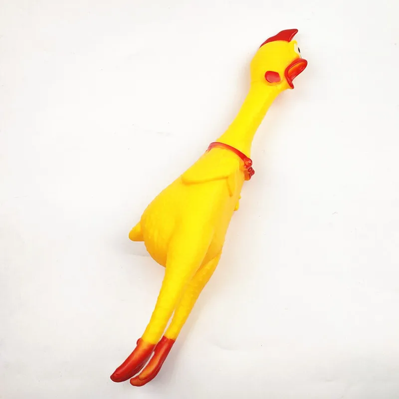 Кричащий цыпленок сжимающий звук игрушка для домашней собаки декомпрессионный