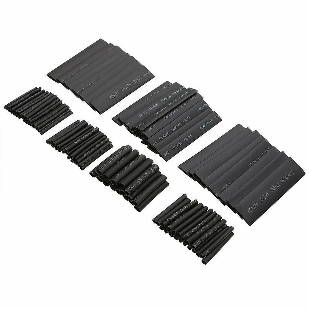 

Wire Heat Shrink Tubes Cable Sleeve Polyolefin 127 Pcs Shrinkable Tube