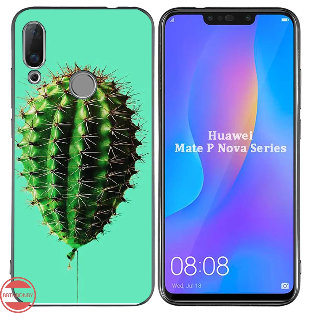Чехол для телефона с изображением ананаса кактуса авокадо DIY Huawei NOVA 2 2i 2s 3i 4 4e 5 plus