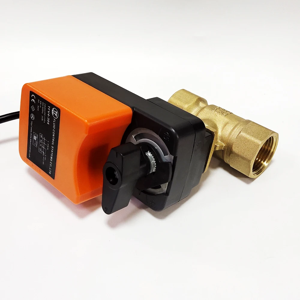 1'' Modulating Valve AC/DC24V 0-10V for flow regulation or on/off proprotion control water valve used adjustment | Обустройство