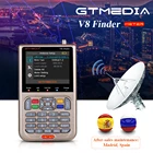 V8 Finder Meter GTMEDIA SatFinder DVB-S2S2X цифровой спутниковый искатель HD приемник ТВ сигнала приемник спутниковый декодер поиск местоположения