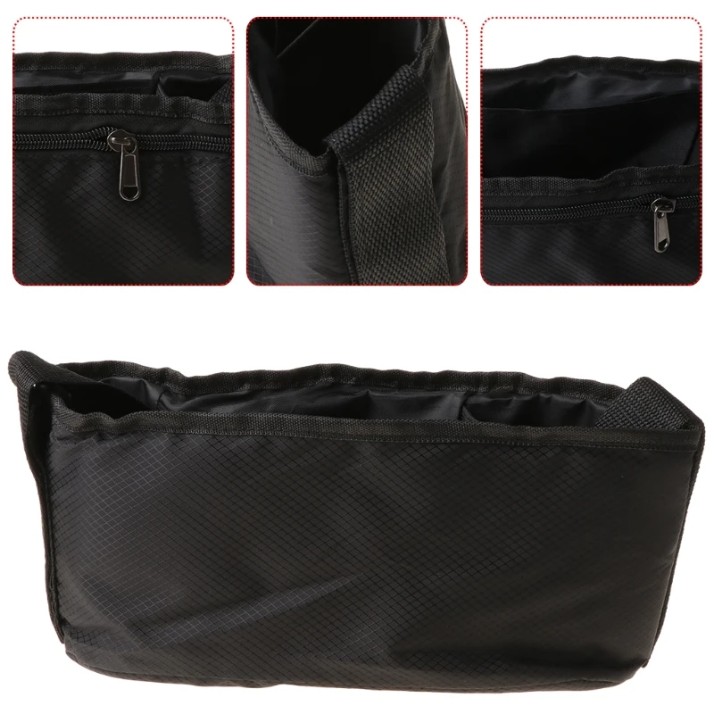 

J2FF Pram Stroller Drink Parent Tray Organizer Double Cup Holder Console Phone Jogger