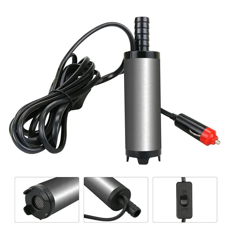 Dc 12v многоцелевой портативный Электрический автомобильный погружной насос