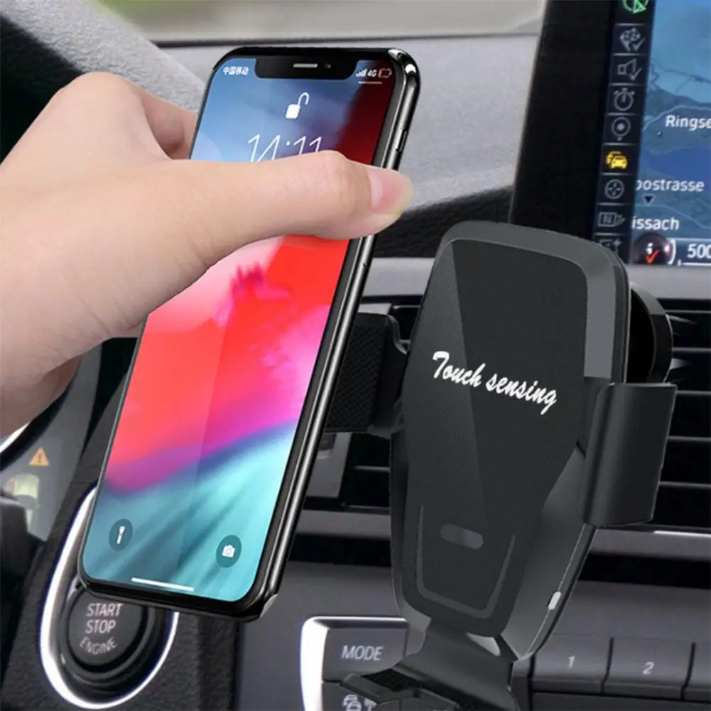 Беспроводное Автомобильное зарядное устройство кронштейн мобильного телефона