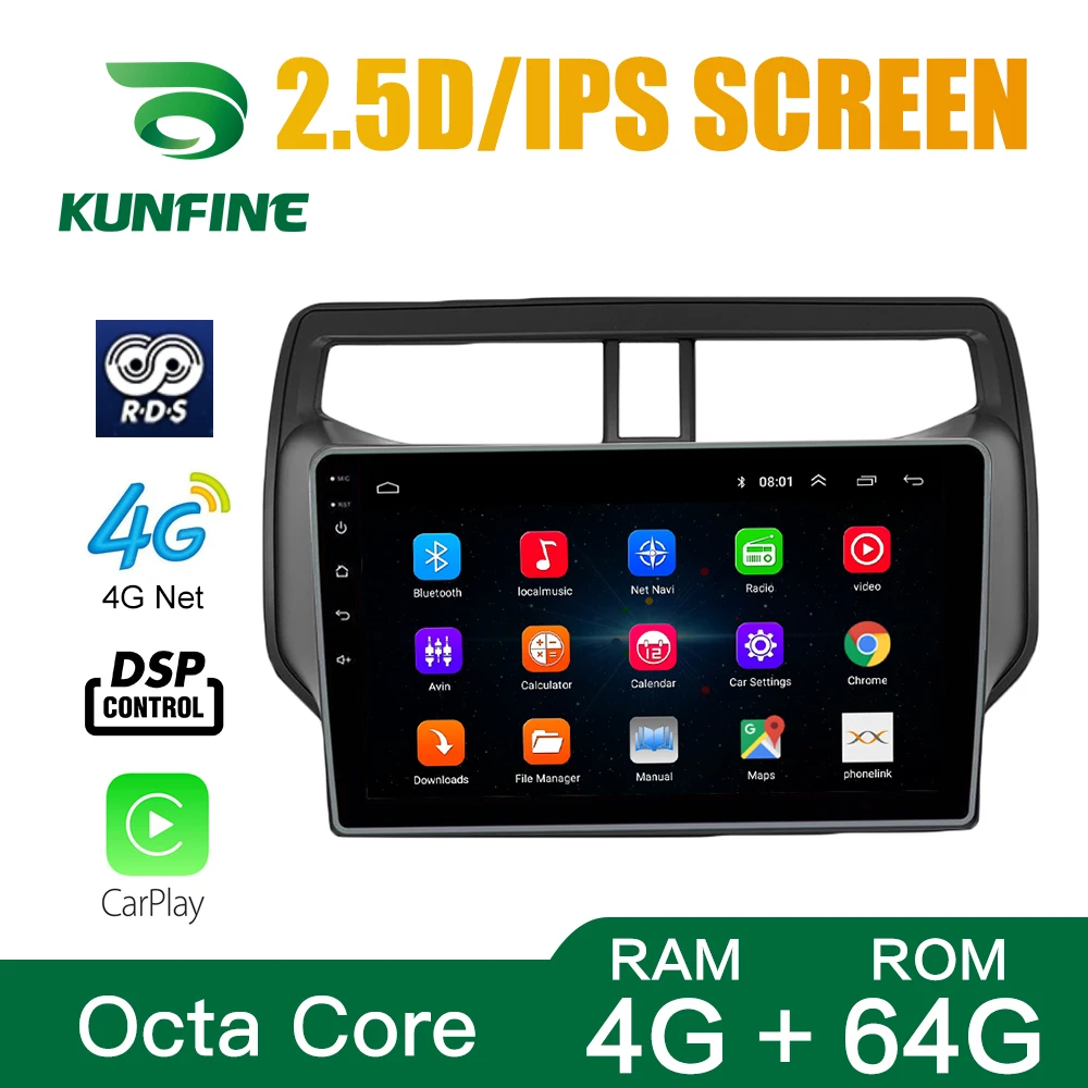 Автомобильный радиоприемник для Toyota RUSH 2018-2019 Восьмиядерный Android 10 0 автомобильный