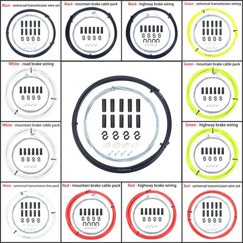 Универсальный трос тормоза/трос переключения передач и комплекты корпусов для