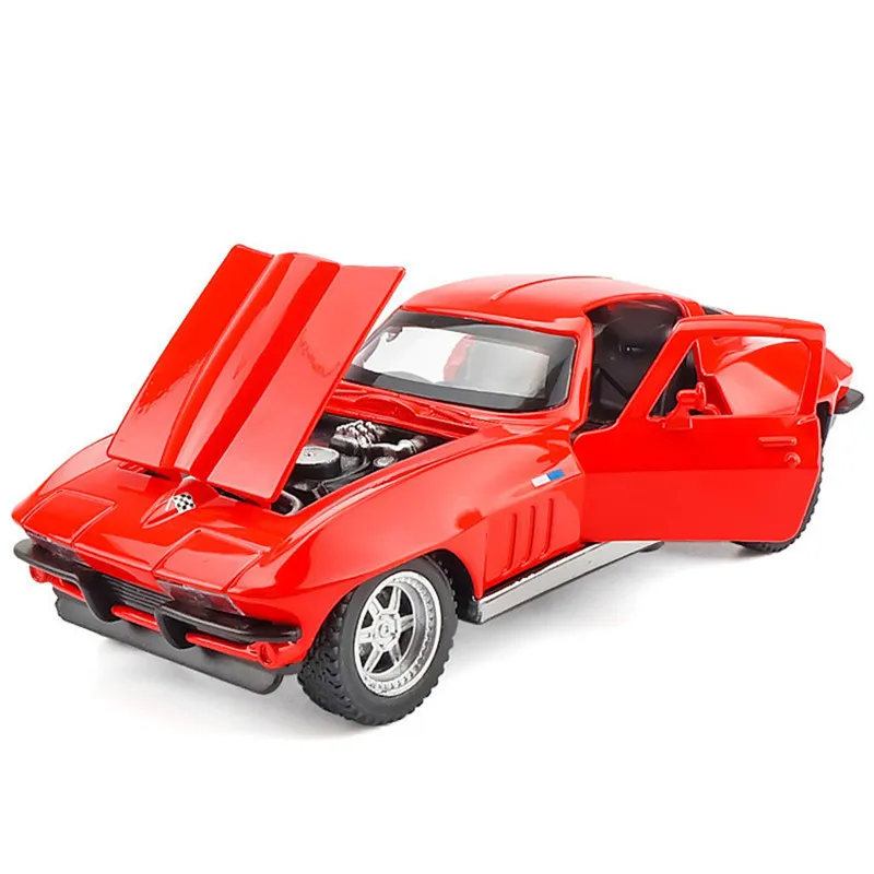 Продажа 1:32 Corvette мускул модель сплава автомобиля моделирование литья под