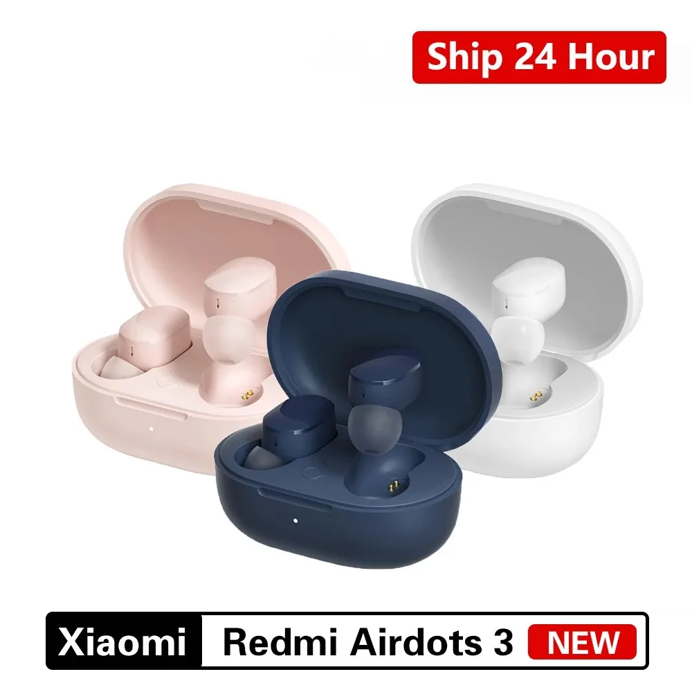 

Оригинальная Беспроводная bluetooth-гарнитура Xiaomi Redmi AirDots 3, aptX, наушники-вкладыши с функцией hands-free TWS Airdots 3 pro