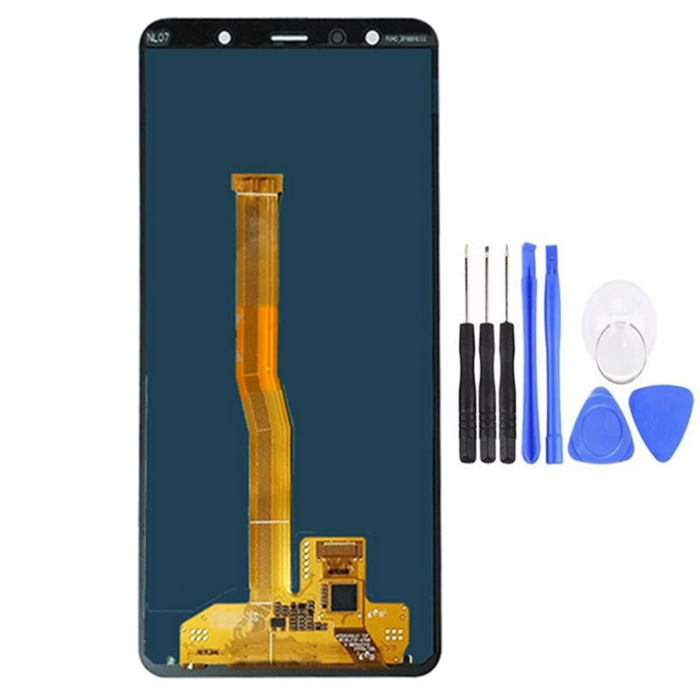 Новый ЖК экран дигитайзер для samsung Galaxy A7 2018 A750F SM A750F|Экраны мобильных телефонов| |