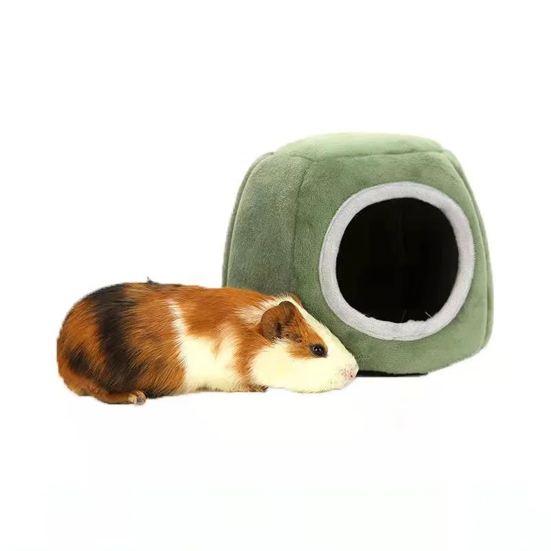 

Small Pet Cotton Nest Windproof Warm and Comfortable Hedgehog Sheep Nest Semi-enclosed Yurt Hedgehog Hamster Nest Pet Supplies