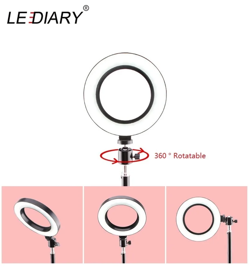 Светодиодная кольцевая лампа IARY студийный светильник с регулируемой яркостью и