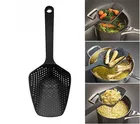 Пластиковая неприлипающая Лопата для слива, лопата, лед, лопата, рыболовные заборы, дуршлаги, кухонное приспособление, инструмент для готовки