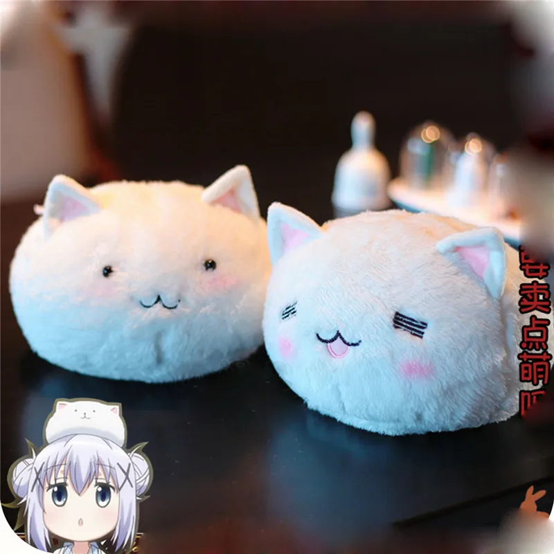 Аниме мультфильм Kawaii аниме это заказ кролик Типпи мягкая плюшевая кукла игрушка