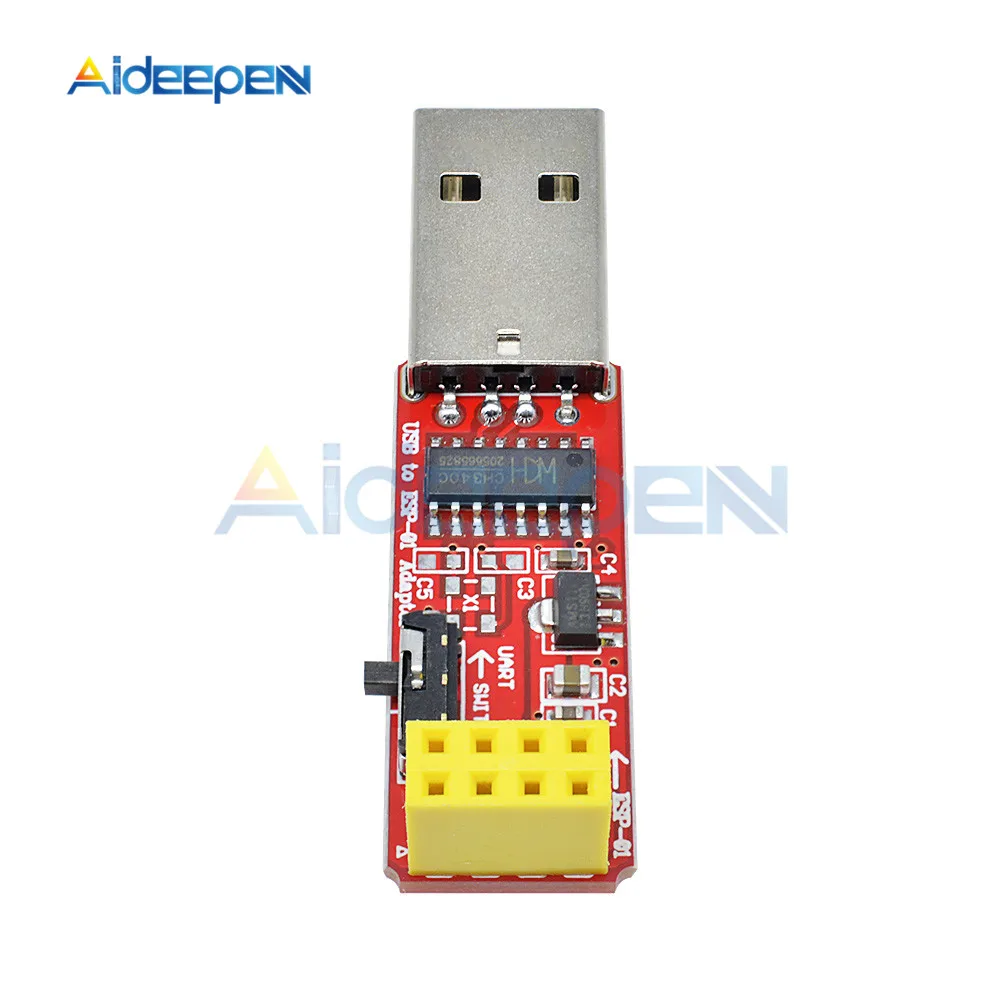 USB к ESP8266 ESP 01 Wi Fi модуль адаптера с драйвером CH340G интегральные схемы беспроводной