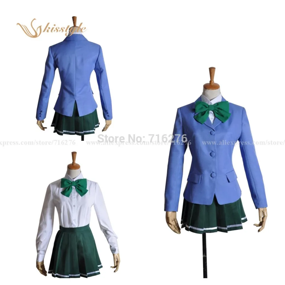 Kisstyle Fashion Accel World аниме Chiyuri Kurashima школьная форма для девочек Карнавальный костюм на заказ