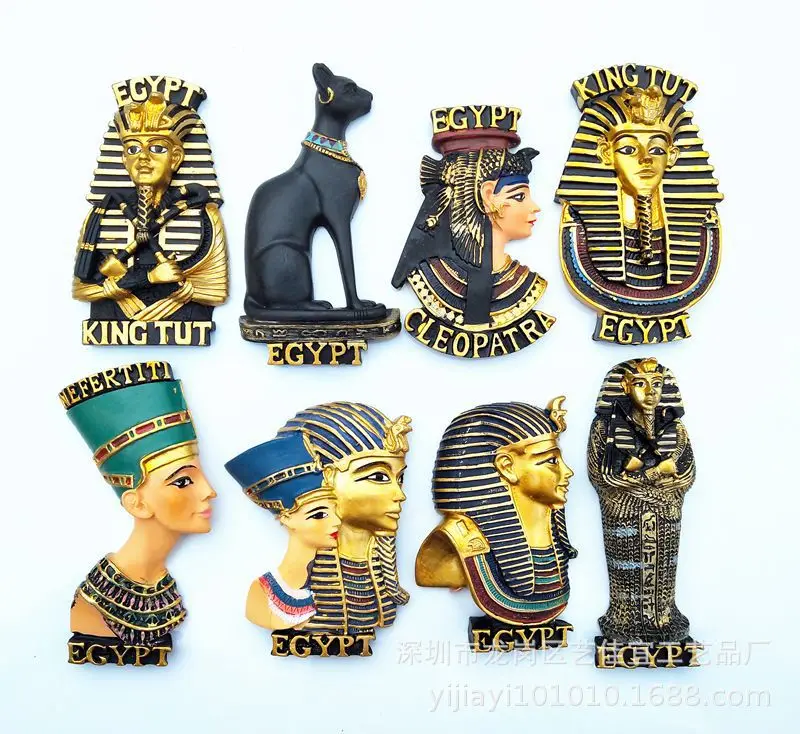 Египетский миф королева Анубиса магнит на холодильник сувенир 3d фигурки из
