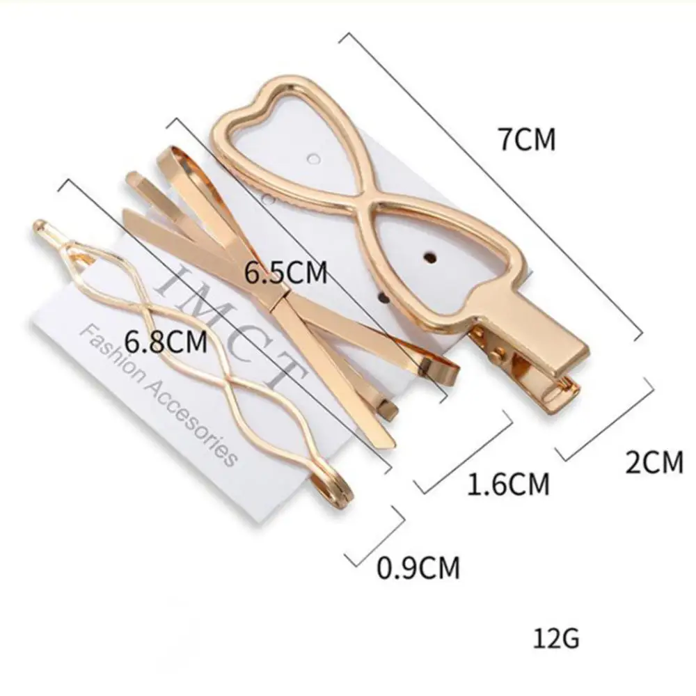 3 шт./компл. металлическая заколка для волос с жемчугом аксессуары укладки |