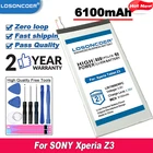 Сменный аккумулятор для Sony Xperia Tablet Z3 Compact SGP611 SGP612 SGP621, 6100 мАч