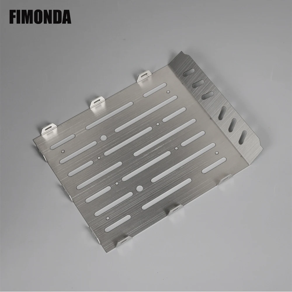 FIMONDA TRX 6 задняя пластина багажника из нержавеющей стали для 1/10 гусеничного