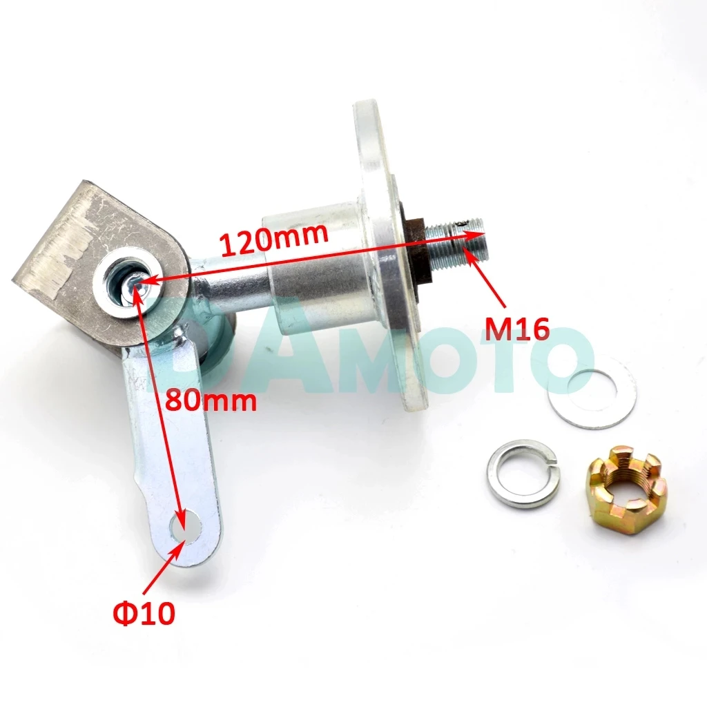 Колесо для колес диаметром 8 дюймов (3 отверстия) и 6-дюймовый шпиндель костяшек